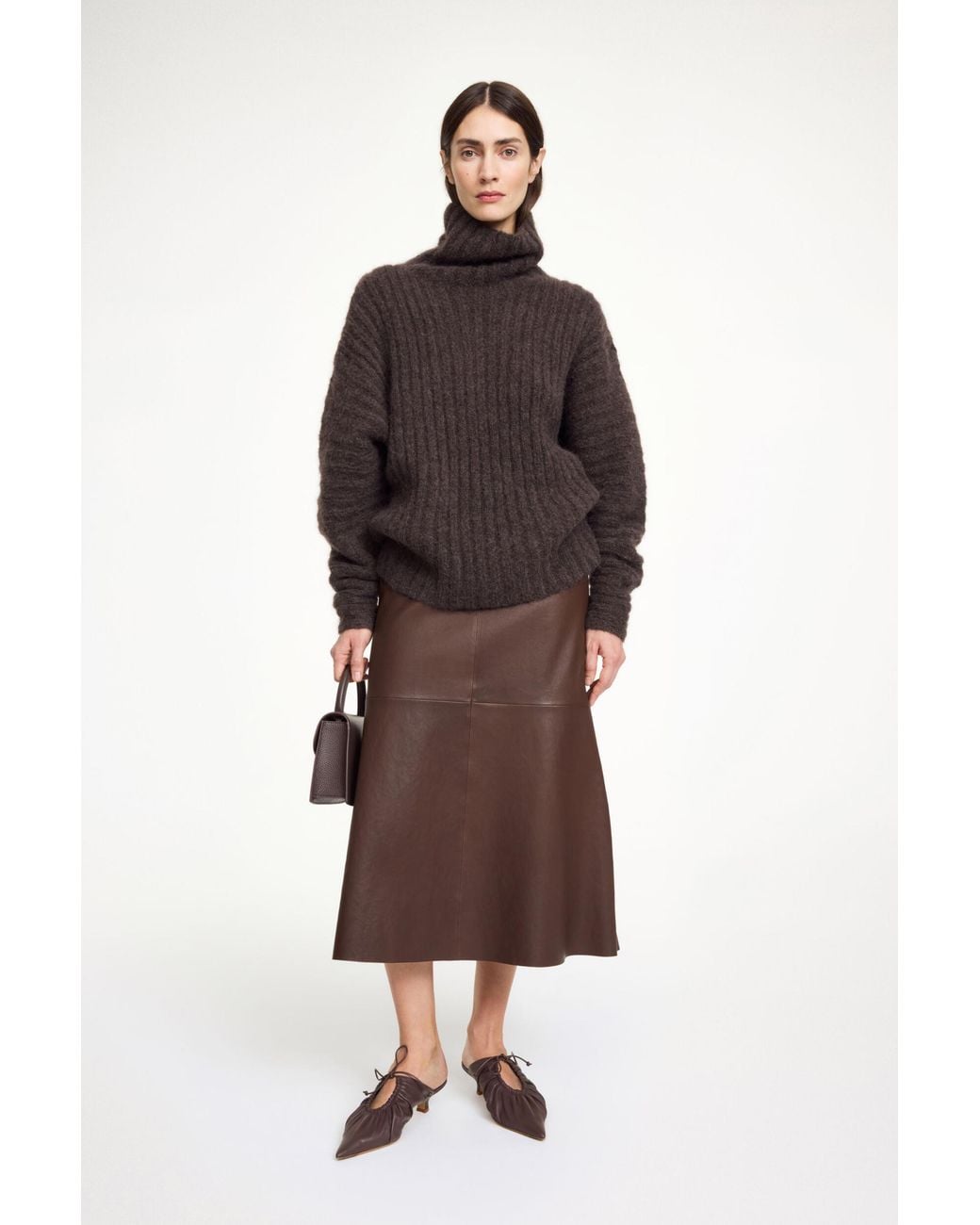 By Malene Birger Brown Simoas Skirt