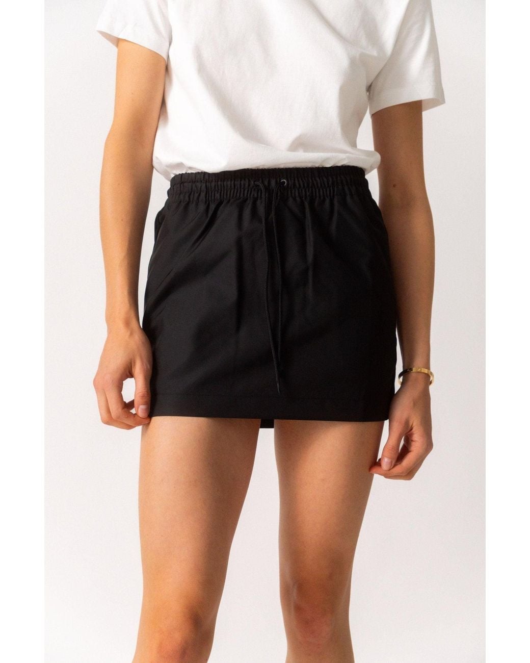 Wardrobe NYC Black Utility Skirt Mini