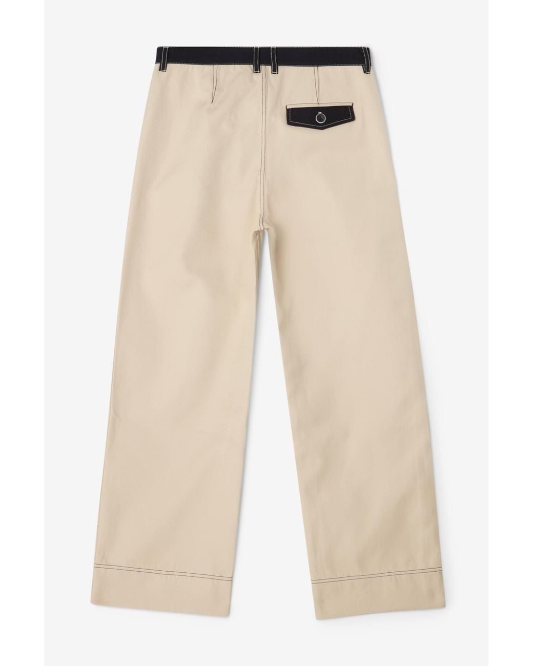 House of Dagmar Natural Two Tone Trousers