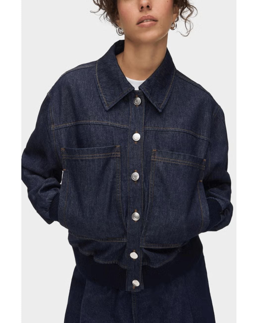 ALIGNE Blue Sasha Denim Jacket
