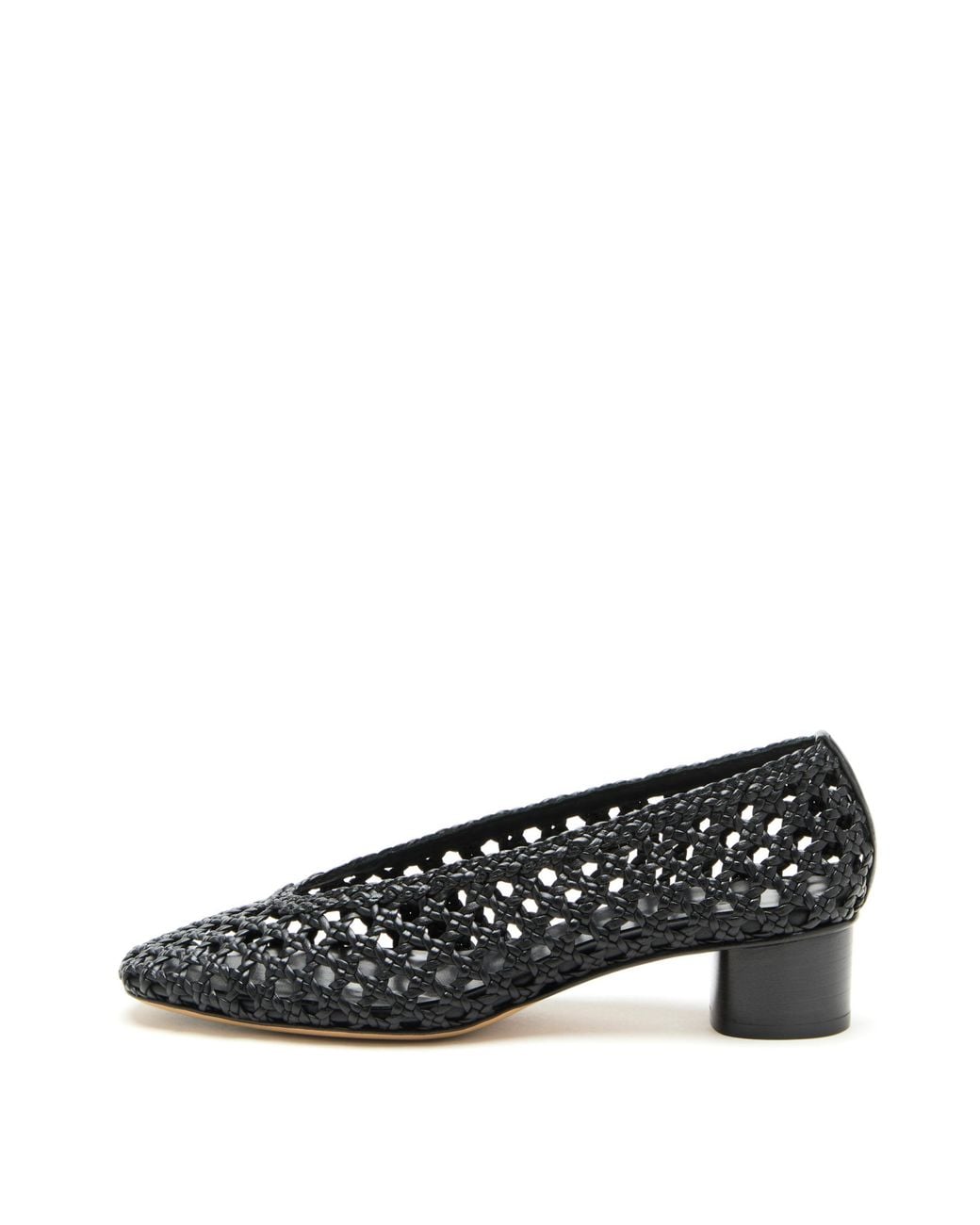 Le Monde Beryl Black Woven Pump