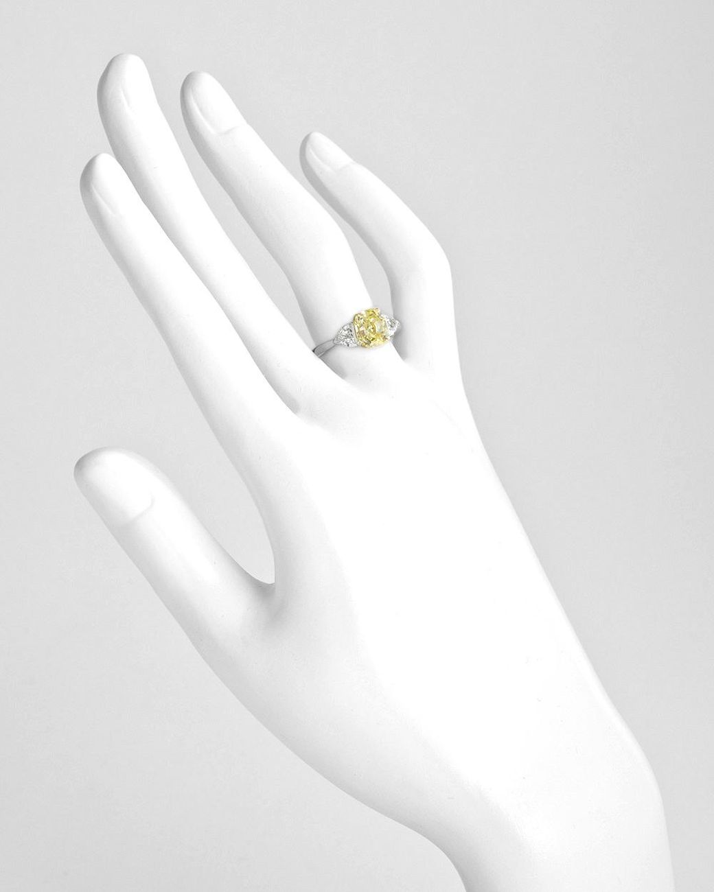 cartier yellow diamond engagement ring