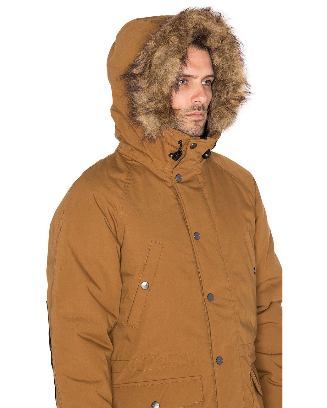 Carhartt WIP Trapper Faux Fur Parka in Brown for Men | Lyst