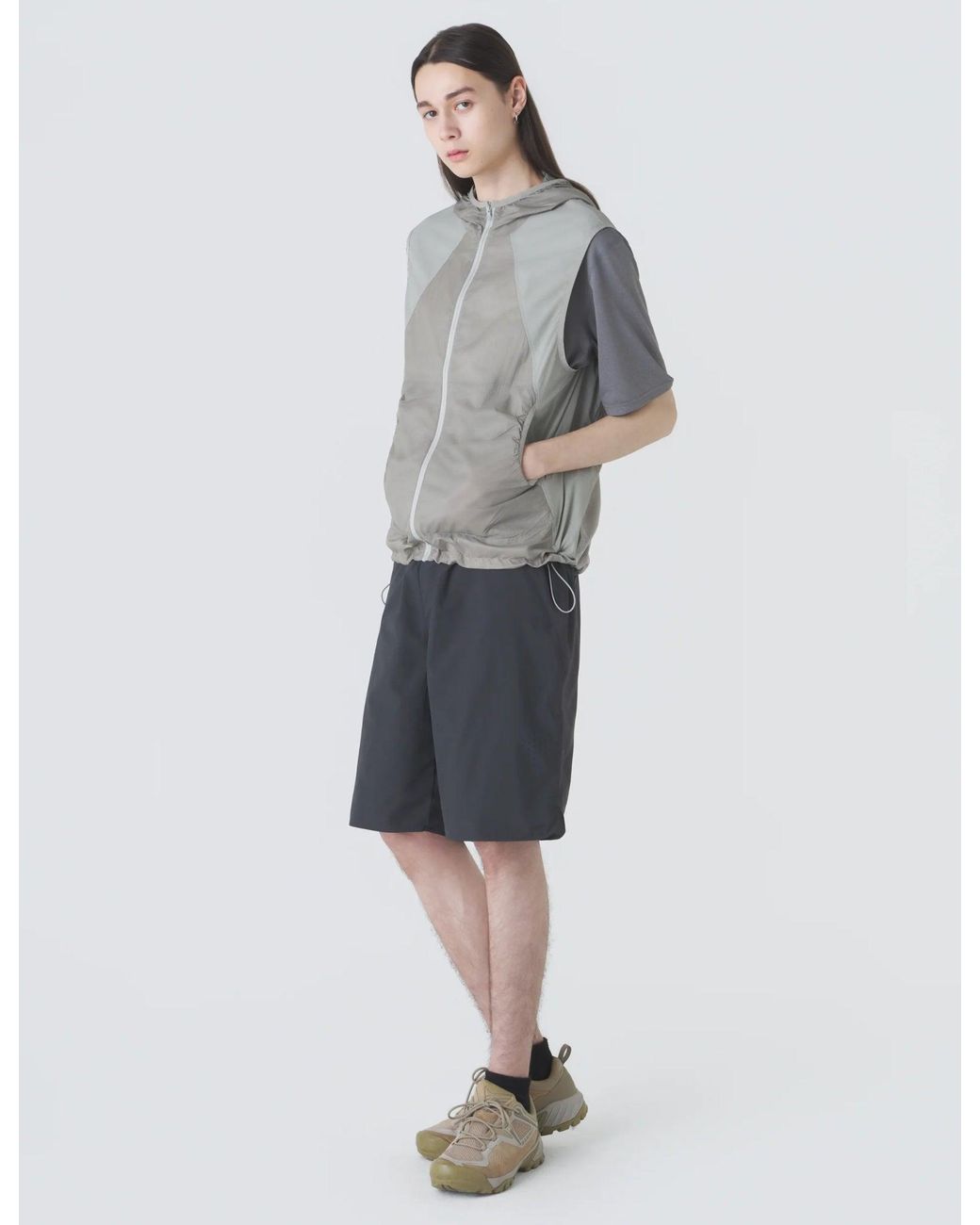 Hiking Patrol Gray Orbit Lt Technical Vest for men