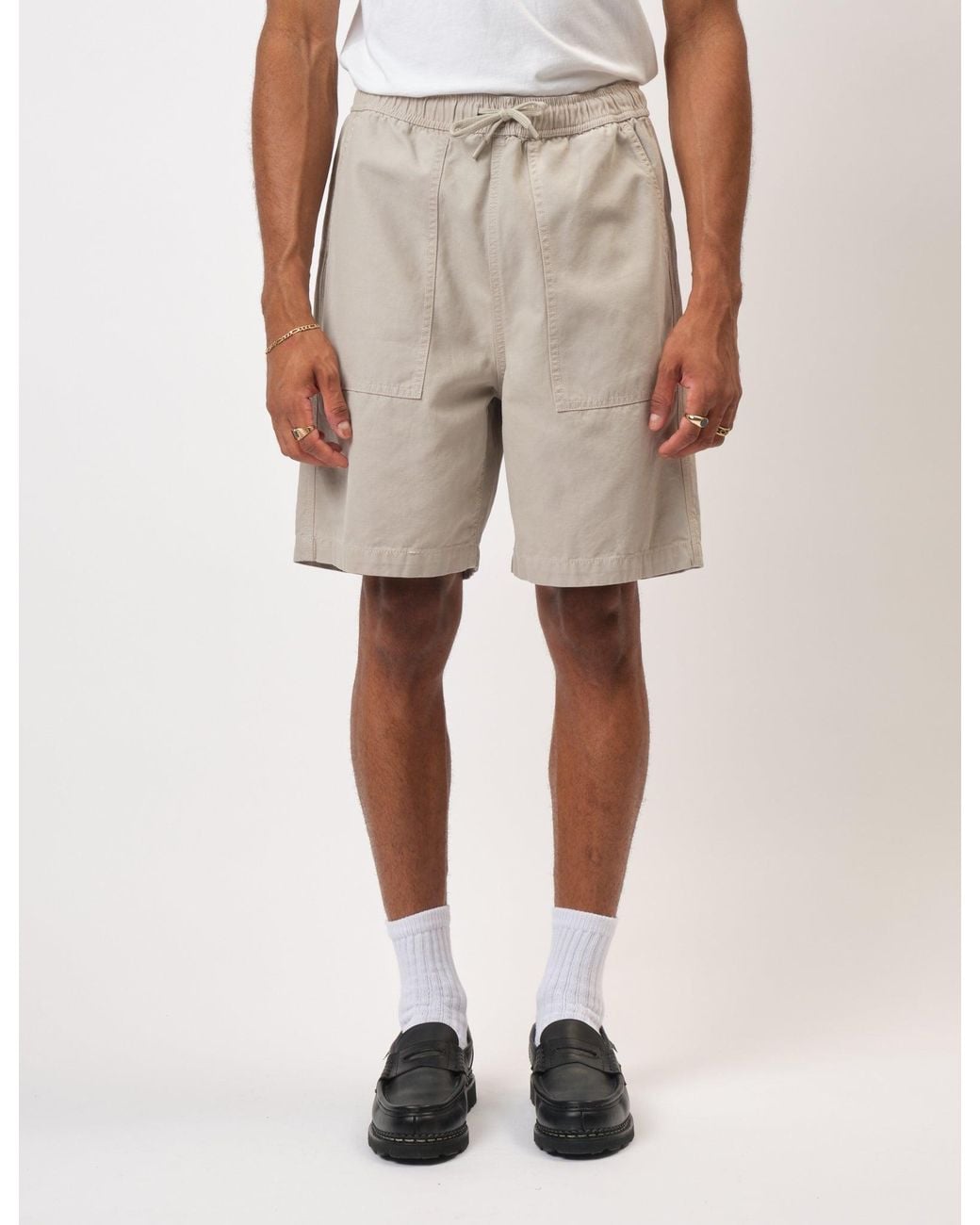 BHODE Natural Fatigue Shorts (Duck Canvas) for men