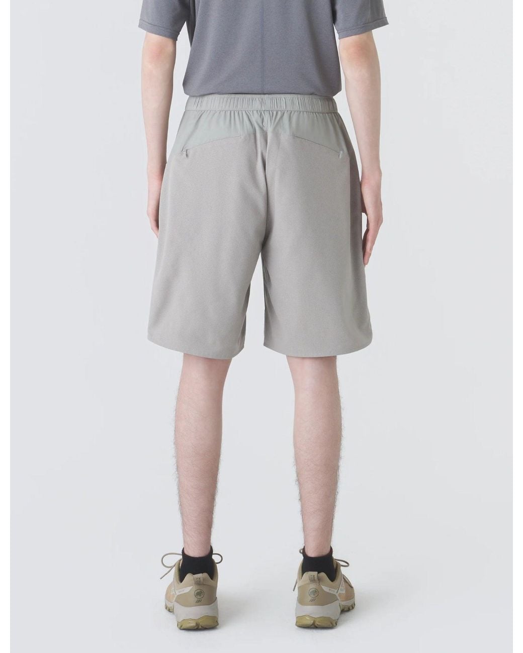 Hiking Patrol Gray Orbit Lt Technical Shorts for men