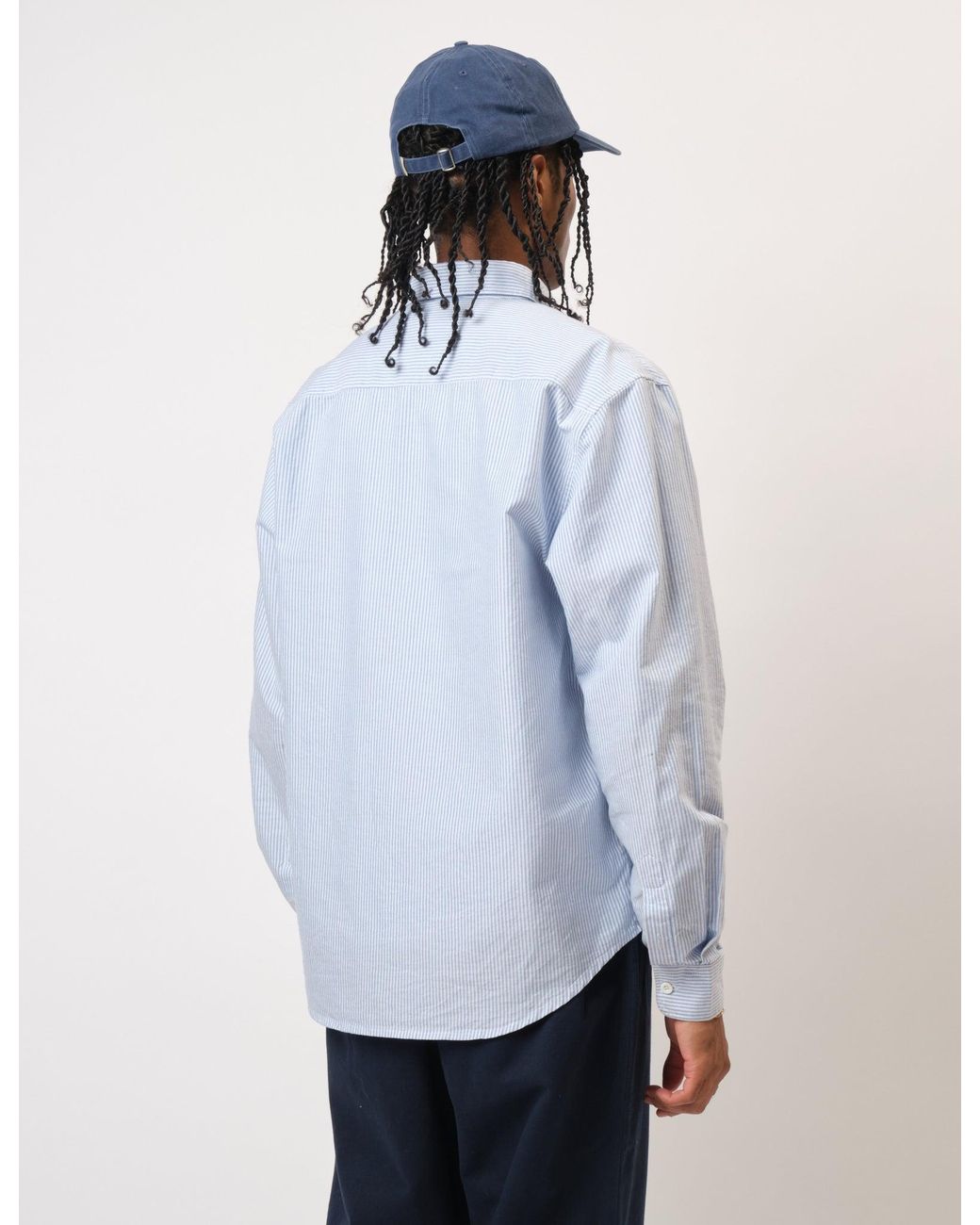 BHODE White Box Oxford Shirt for men