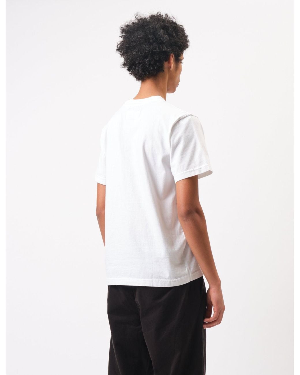 BHODE White Everyday Pocket T-Shirt for men