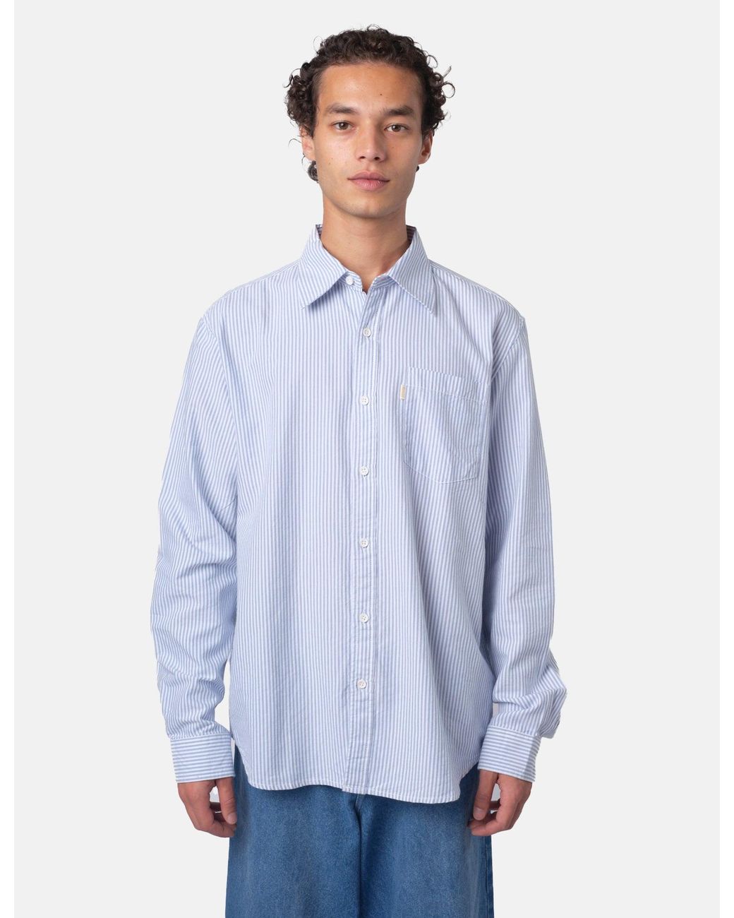 BHODE White Box Oxford Shirt for men