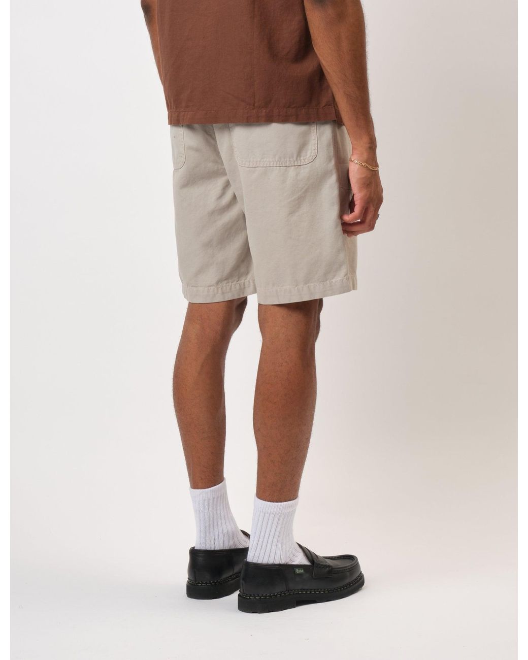 BHODE Natural Fatigue Shorts (Duck Canvas) for men