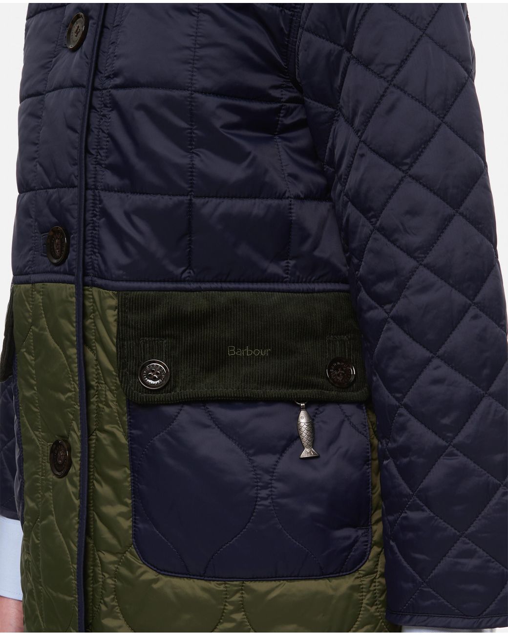 Alexa Chung Hilda Quilted Coat 