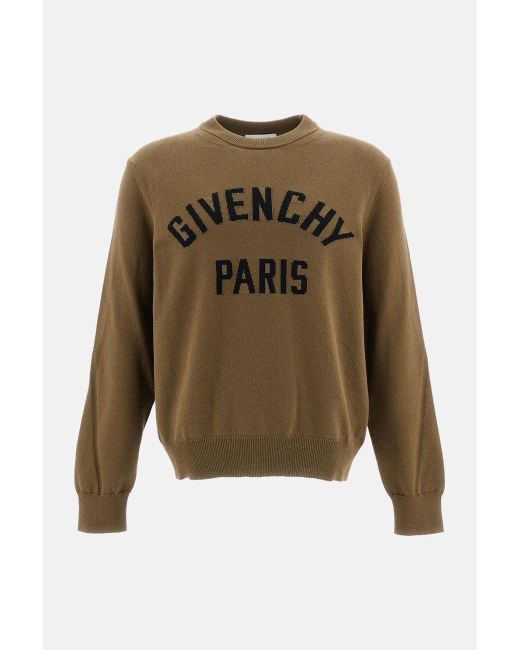 Pullover Girocollo Couture Seam di Givenchy in Green da Uomo