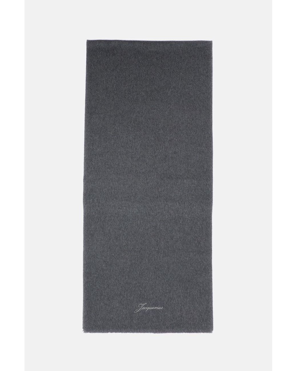 Sciarpa L'Echarpe Tailleur di Jacquemus in Gray