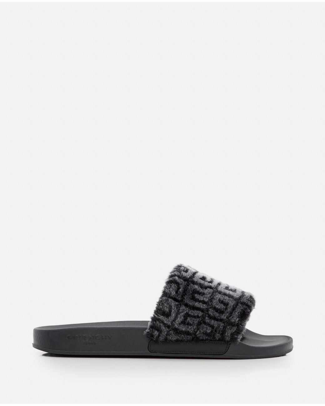 givenchy sandals in shearling