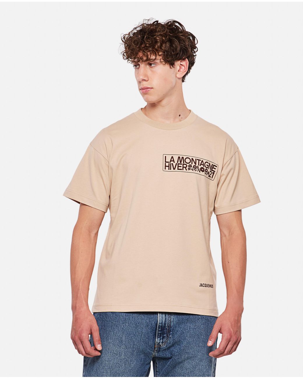 jacquemus t shirt beige