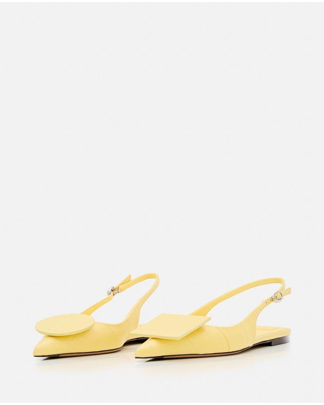 Slingback di Jacquemus in Yellow