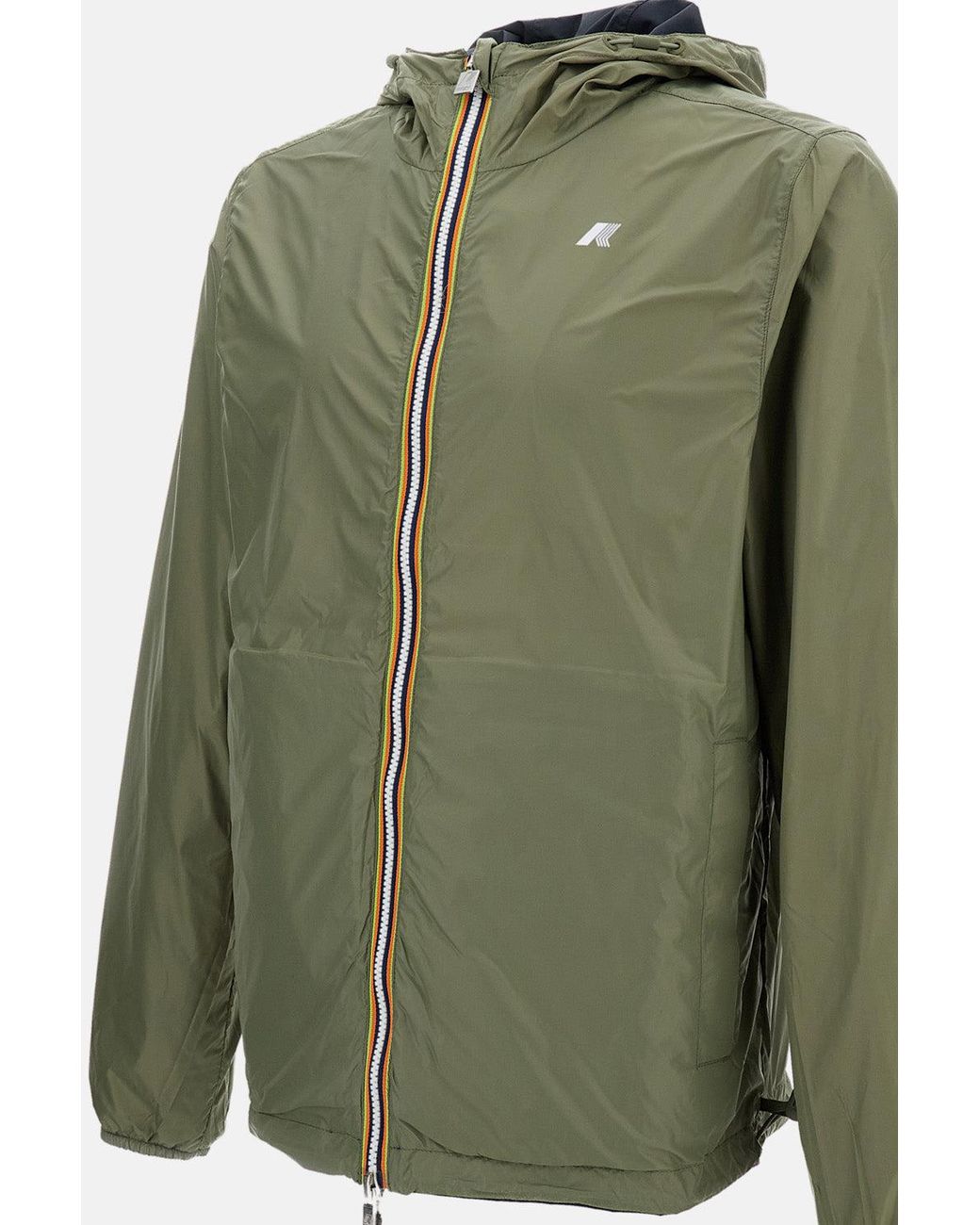 Giacca Jake Plus.2 Double Face di K-Way in Blue da Uomo