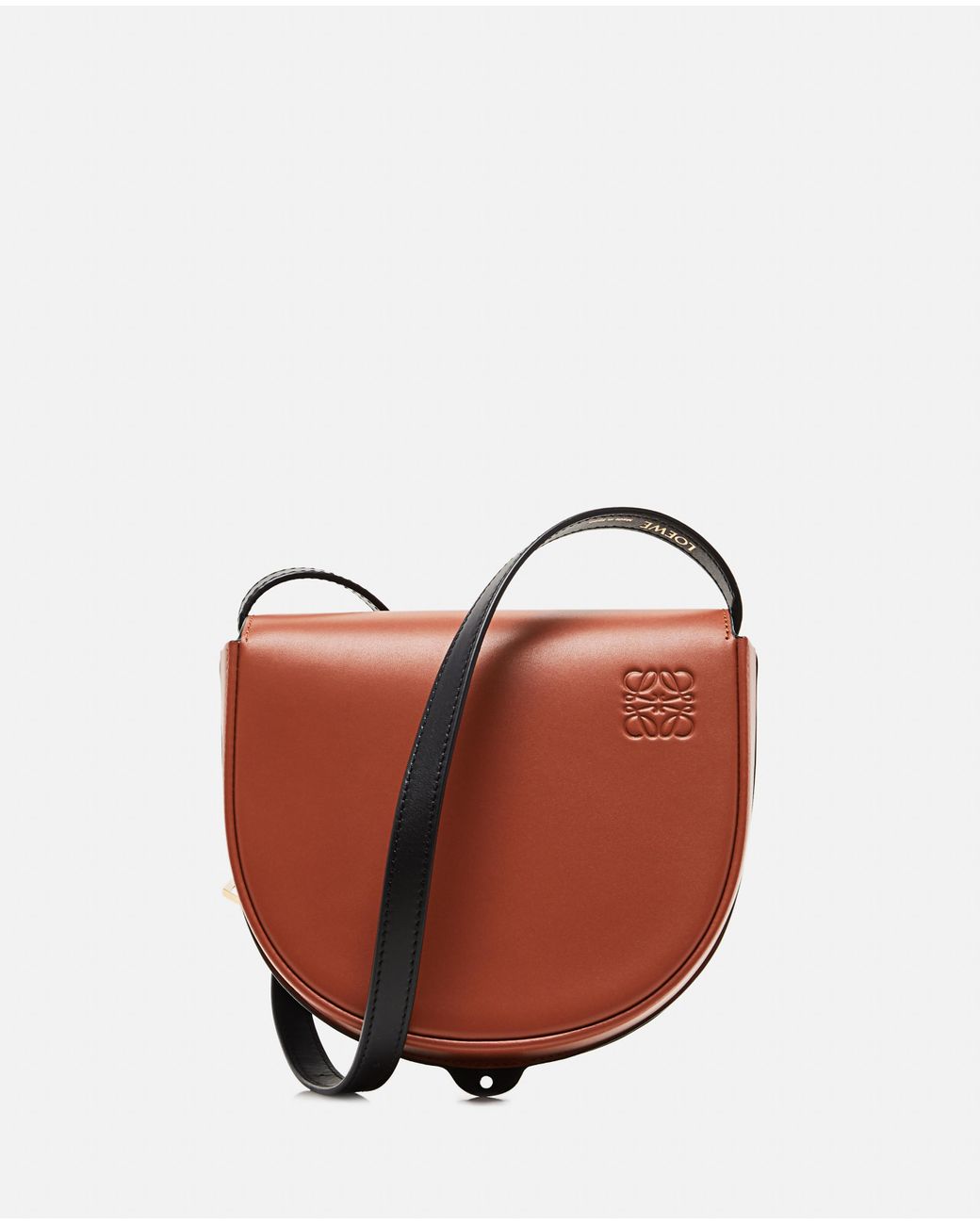 Loewe Leather Heel Duo Bag In Soft Natural Calfskin in Brown Lyst
