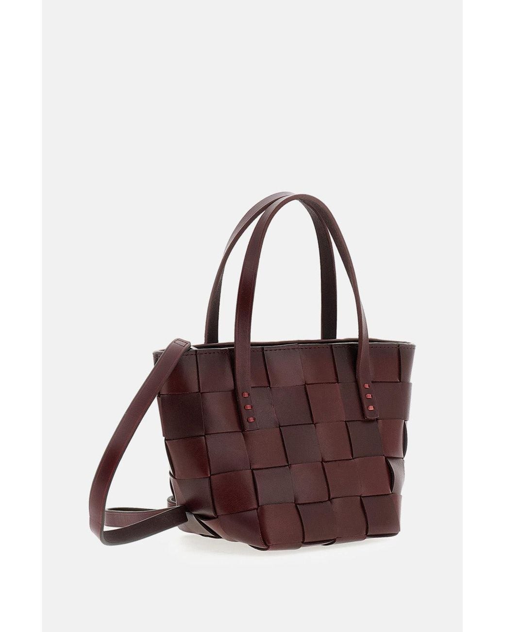 Borsa Tote Japan Mini di Dragon Diffusion in Purple