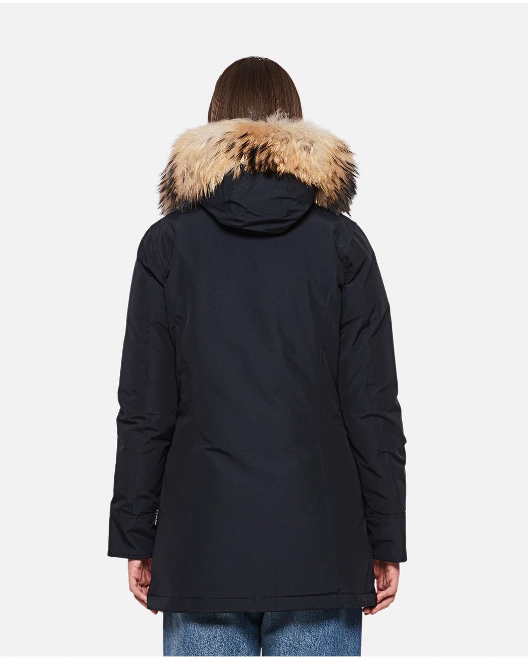 WOOLRICH ARCTIC RACCOON PARKA ブラック Mサイズ - greatriverarts.com