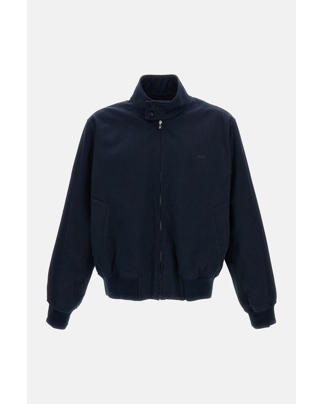 Giubbotto Con Zip di A.P.C. in Blue da Uomo
