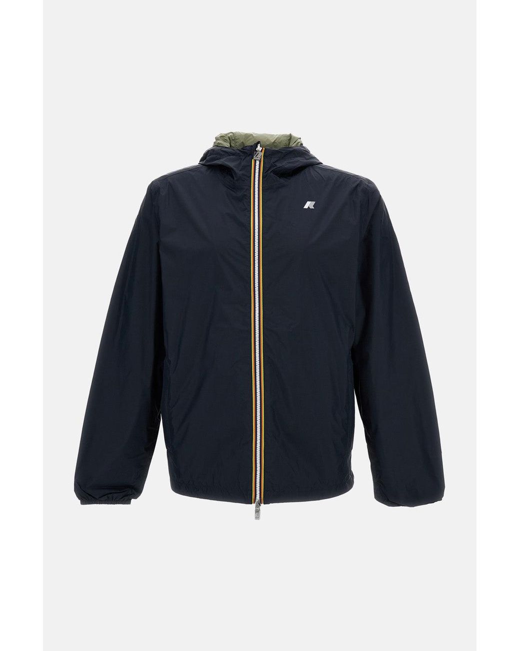 Giacca Jake Plus.2 Double Face di K-Way in Blue da Uomo