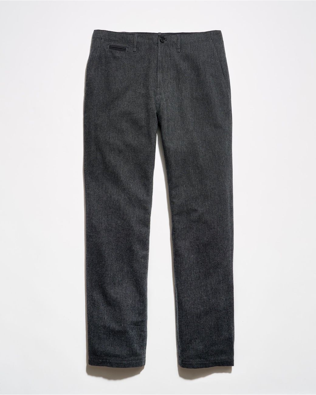 Billy Reid Gray Herringbone Pant for men