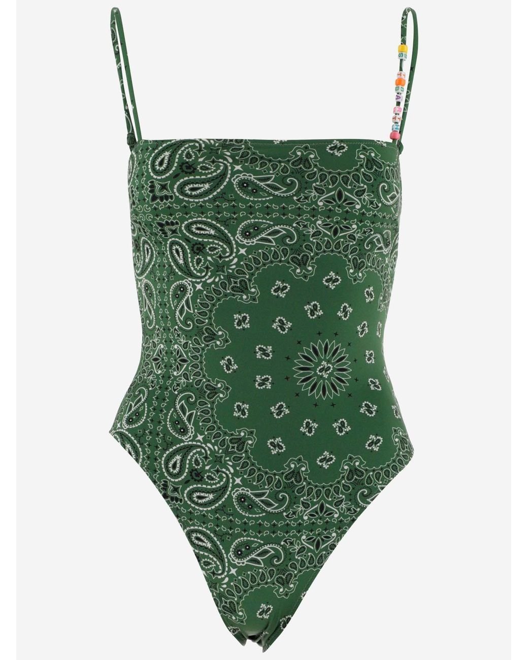 Mc2 Saint Barth Bandana Print Swimsuit in Green Lyst