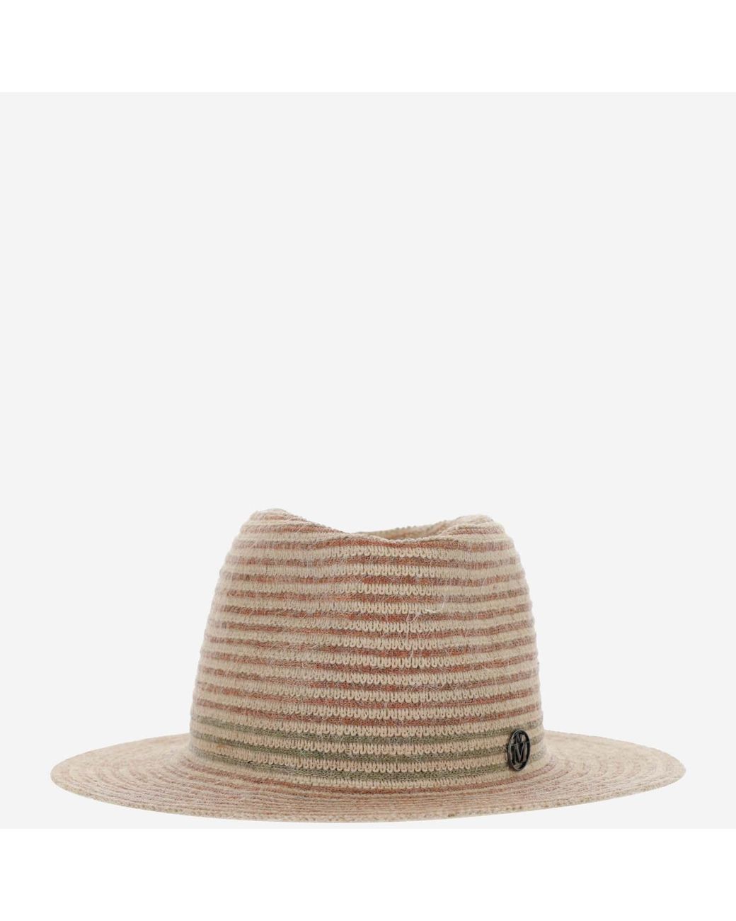 Maison Michel Linen Andre' Hat | Lyst