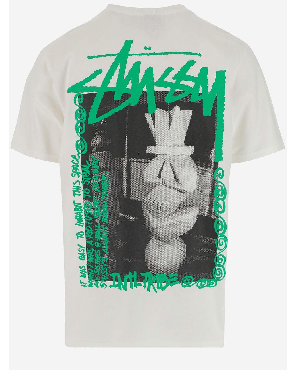 Stussy T-shirt With Graphic Print And in White for | Lyst