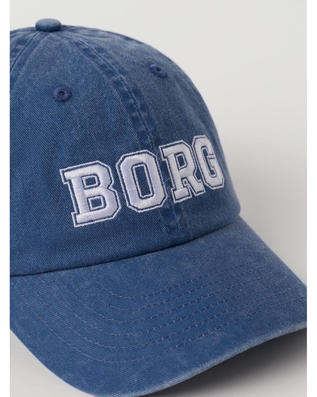 Björn Borg Blue Borg washed bold logo cap