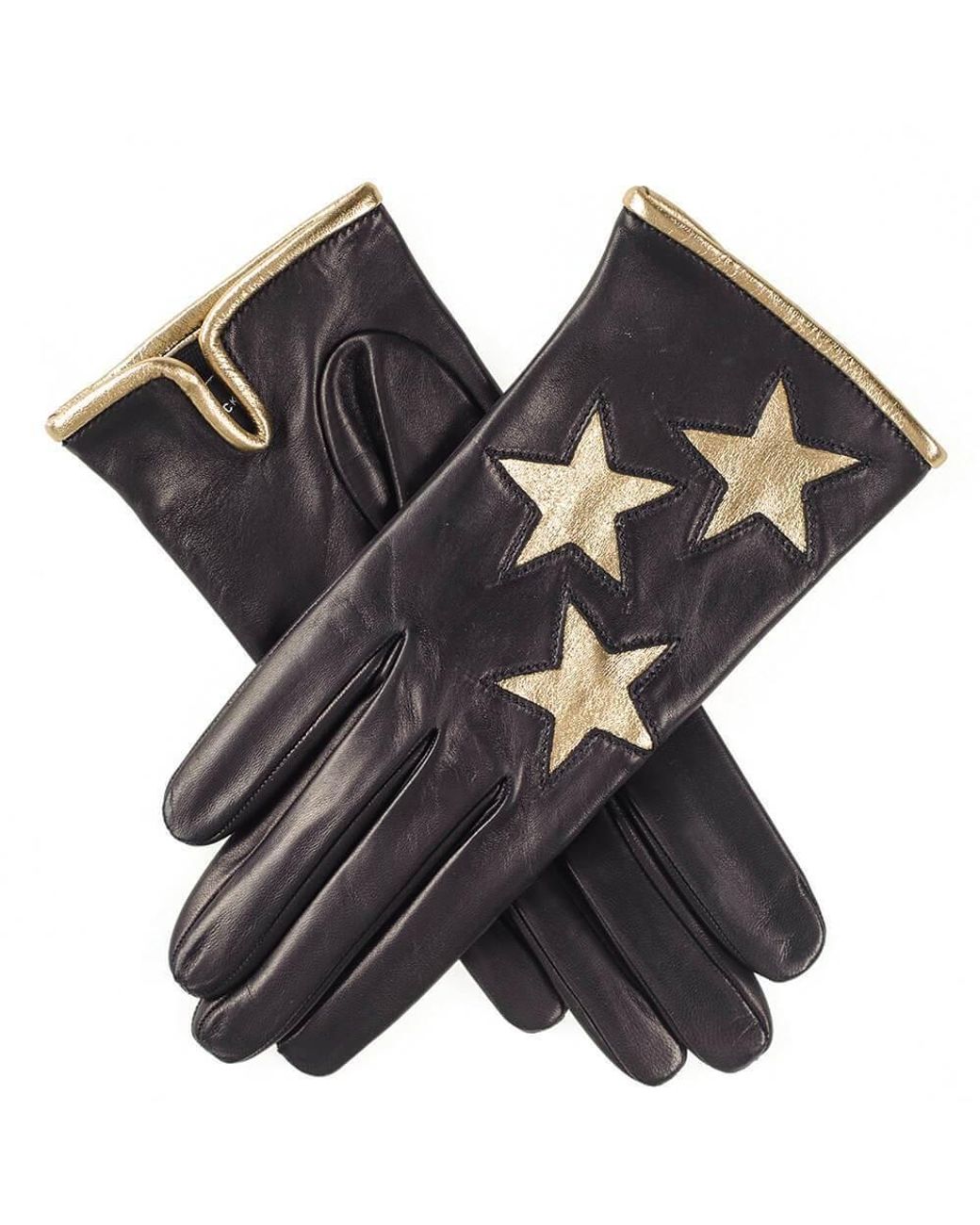 designer leather gloves ladies