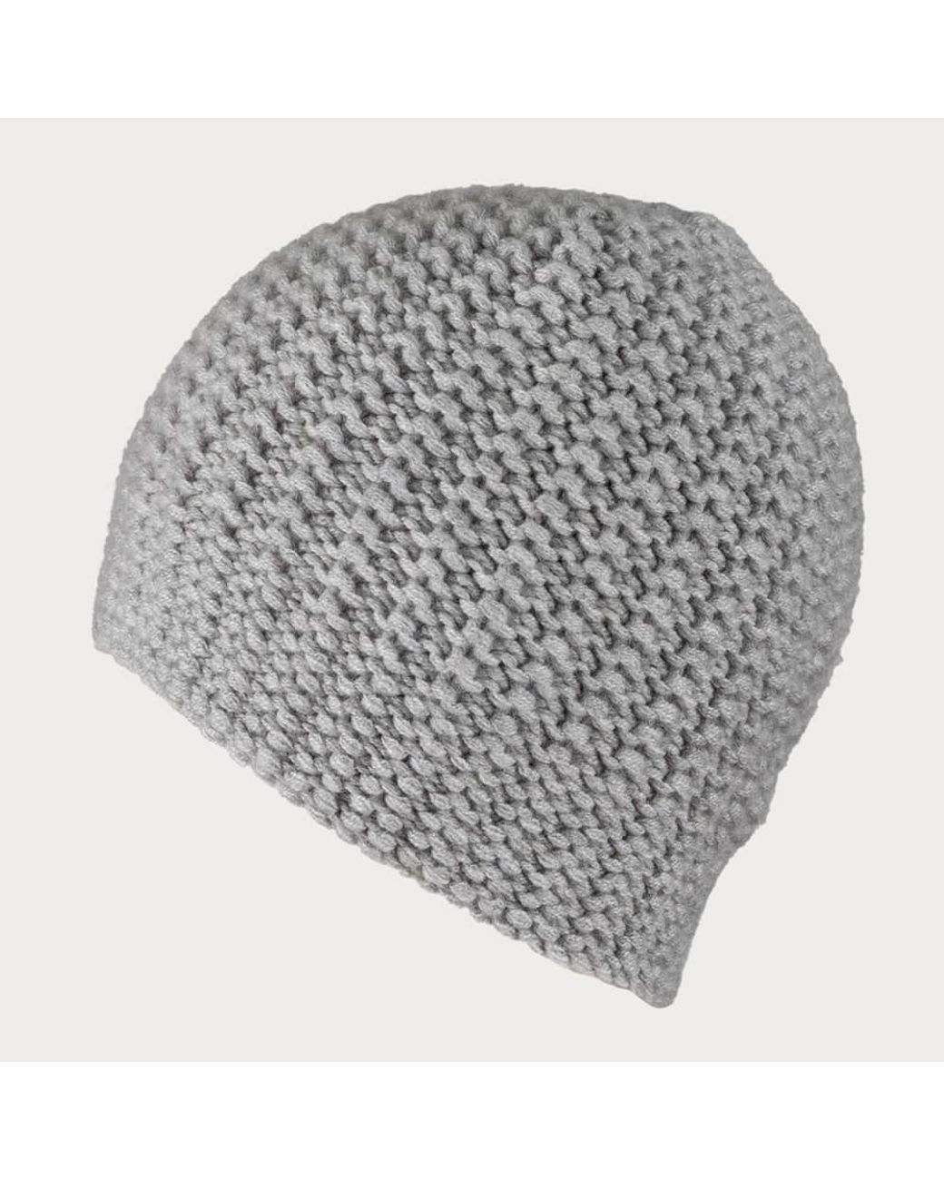 Black Accessories Gray Light Panocchia Cashmere Beanie Hat