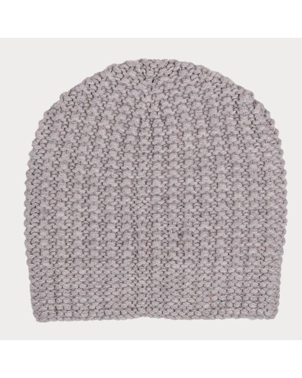 Black Accessories Gray Light Panocchia Cashmere Beanie Hat