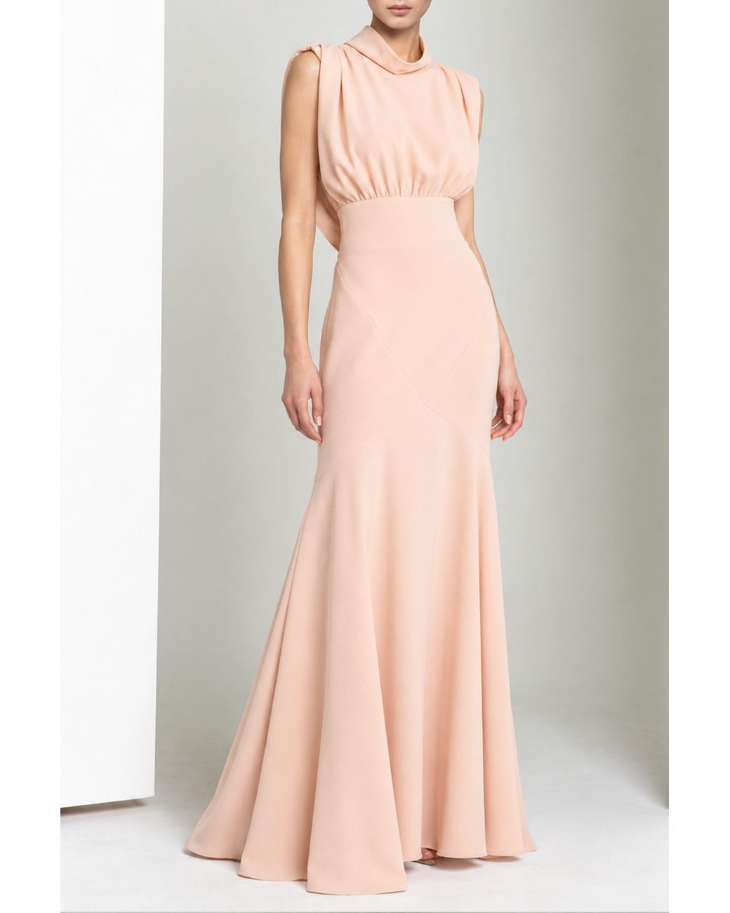 Black Halo Pink Adelina Gown