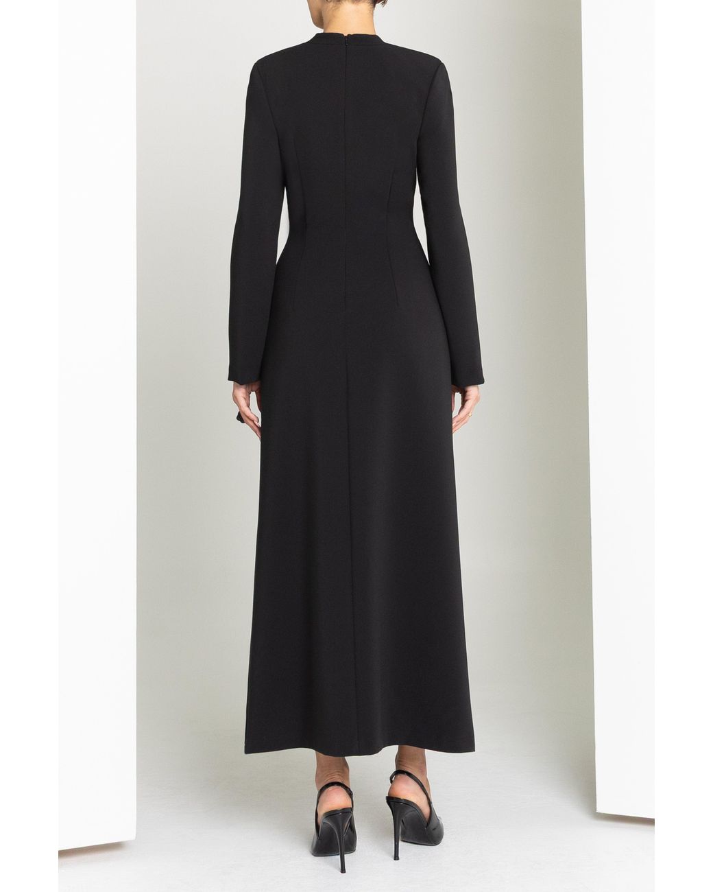 Black Halo Black Nymeria Midi Dress