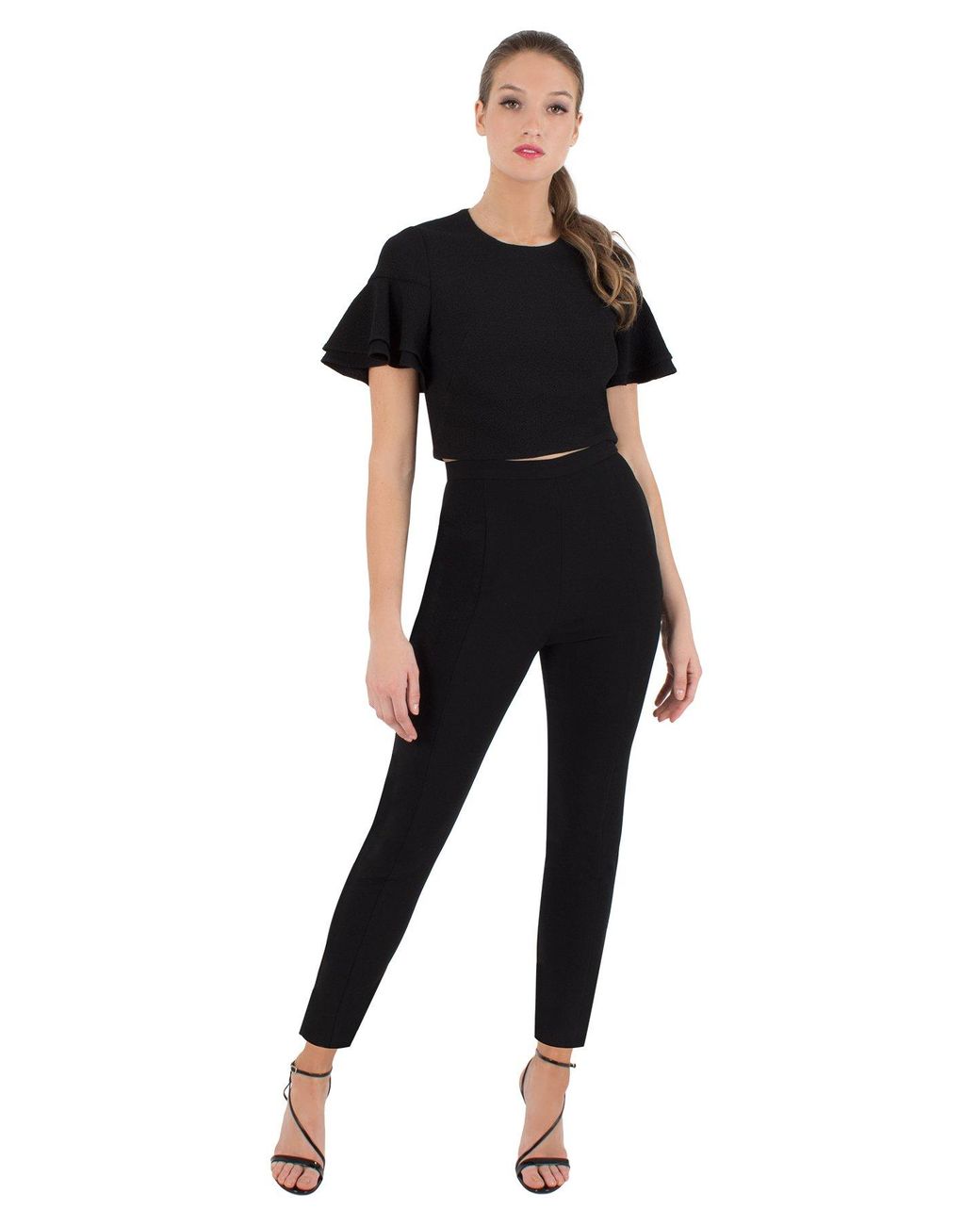 black halo syon 2 piece jumpsuit