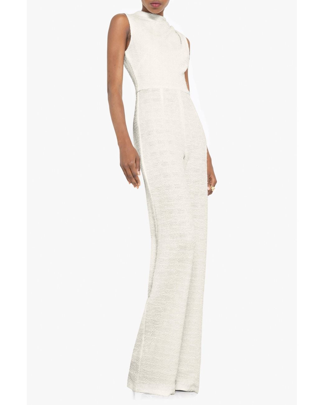 Black Halo White Corrine Jumpsuit