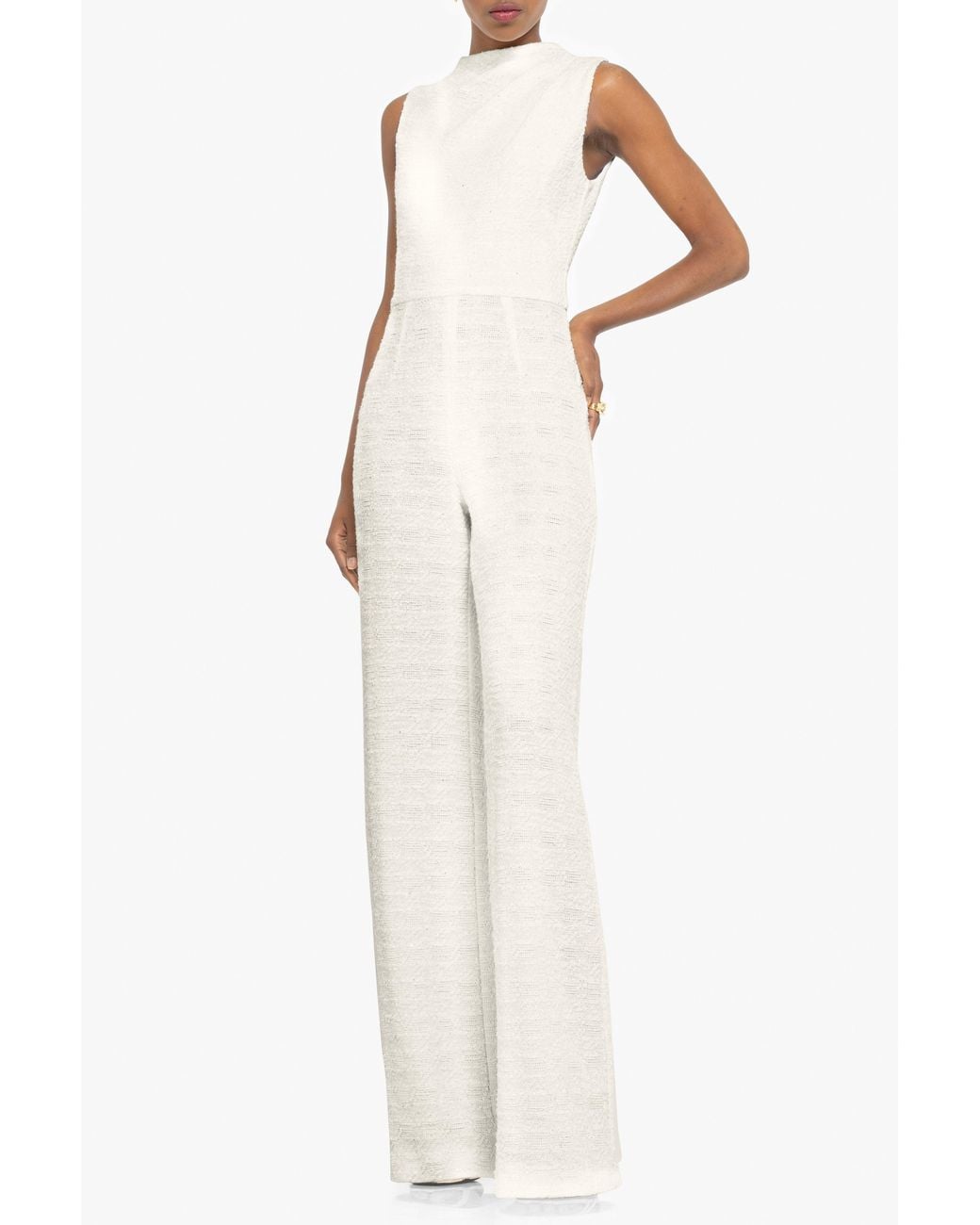 Black Halo White Corrine Jumpsuit