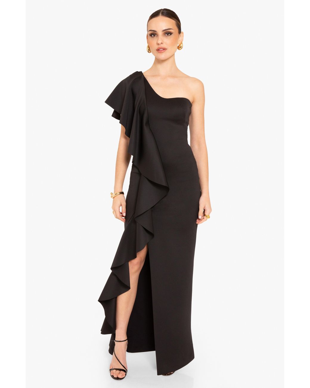 Black Halo Percy Gown in Black Lyst UK