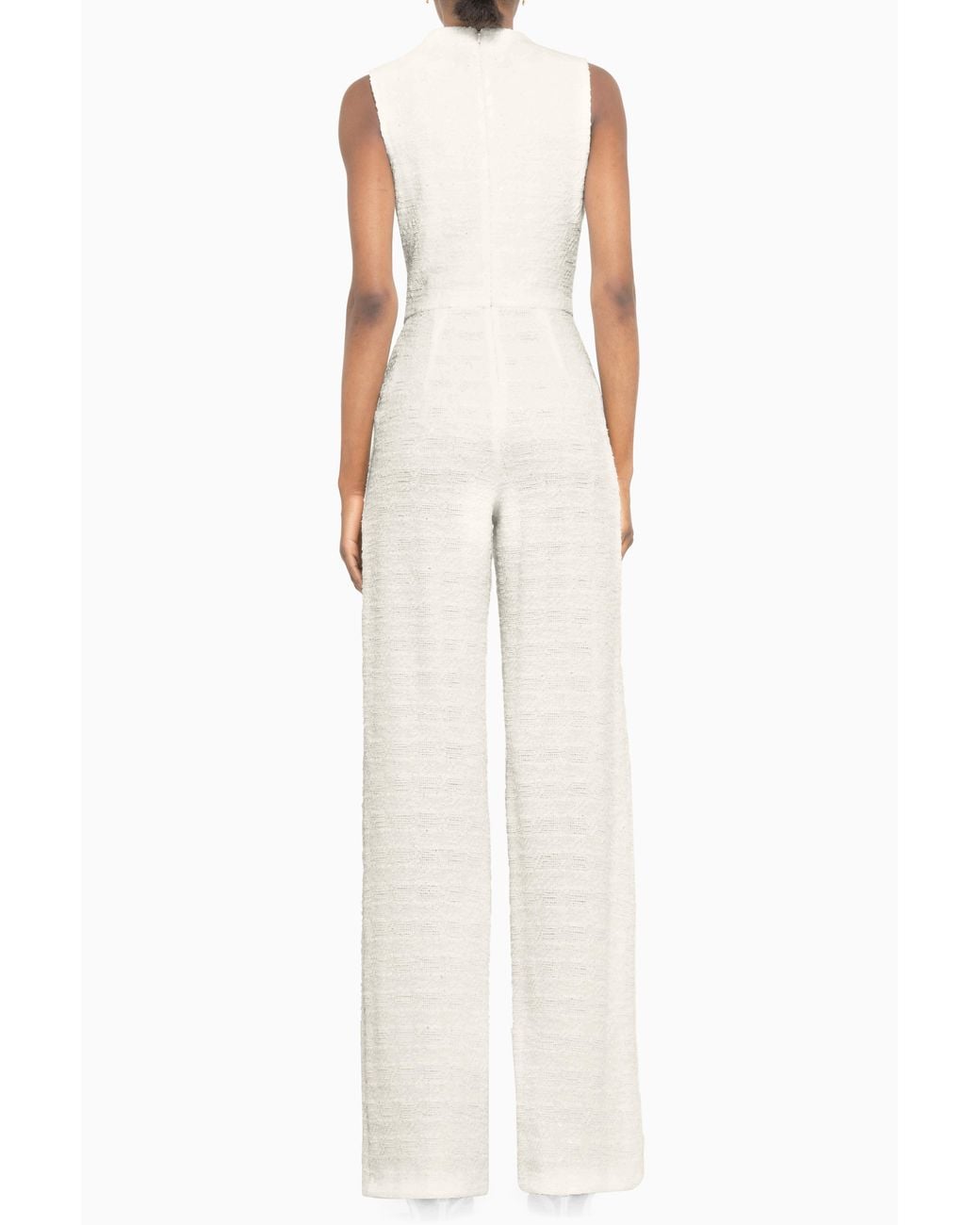 Black Halo White Corrine Jumpsuit