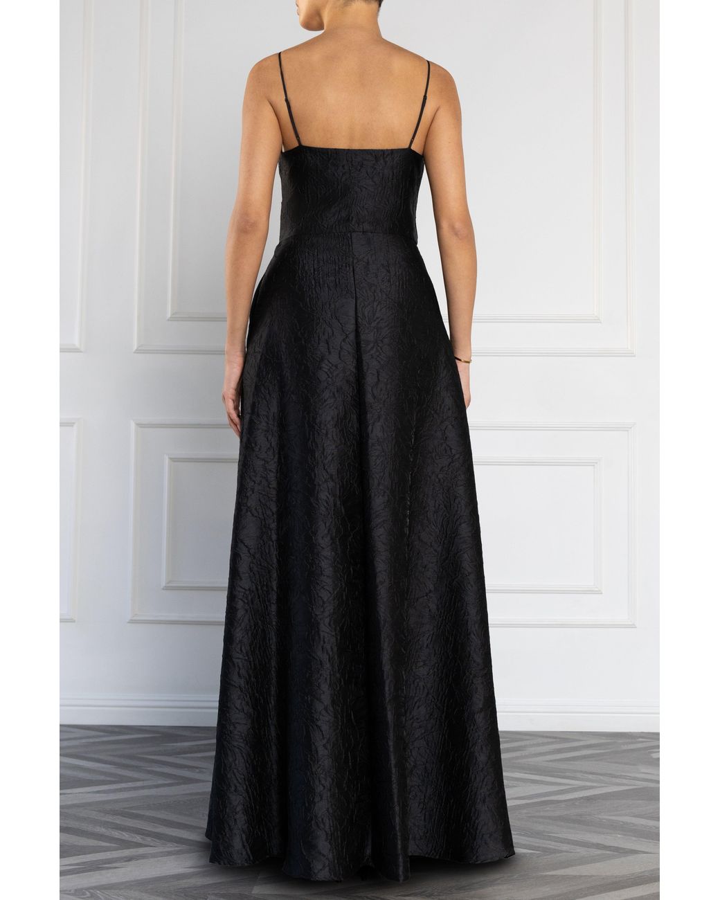 Black Halo Black Cayetana Gown