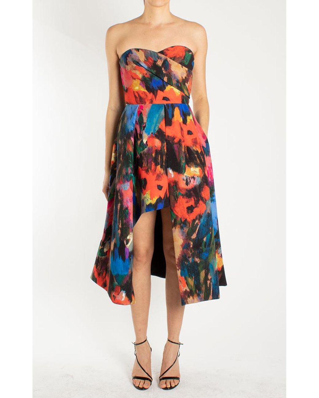 Black halo caine shop dress
