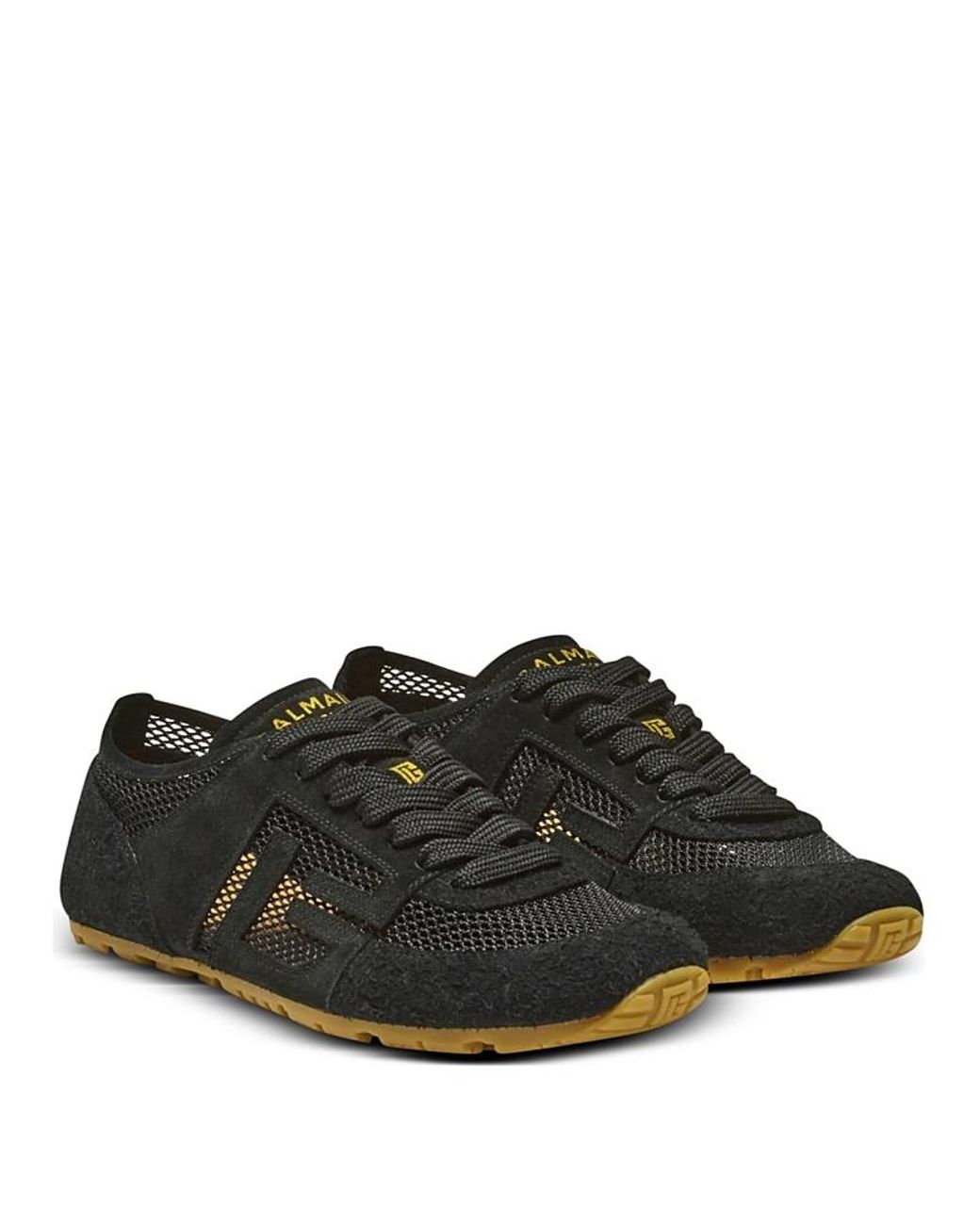 Balmain Black Racer 45 Trainers