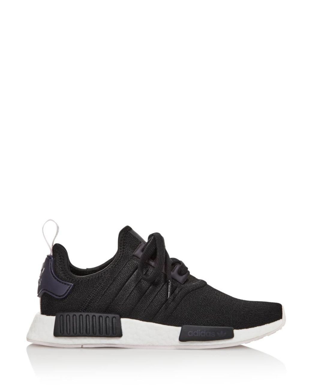 adidas women's nmd r1 knit lace up sneakers