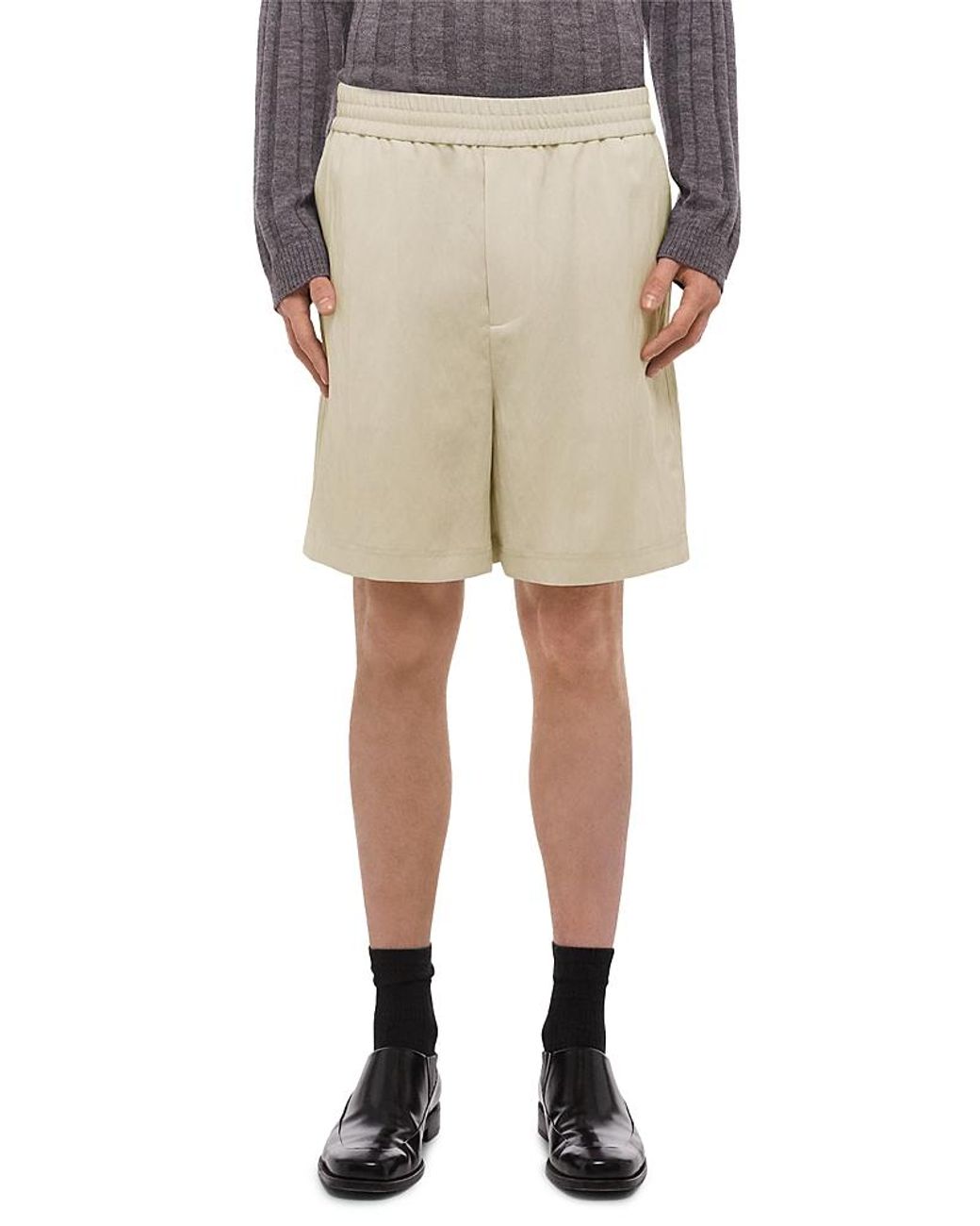 Helmut Lang Natural 7 Relaxed Pull On Short for men