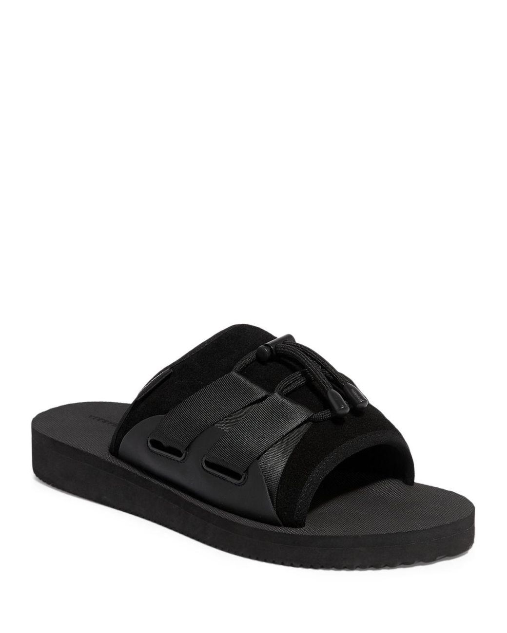 all saints black slides