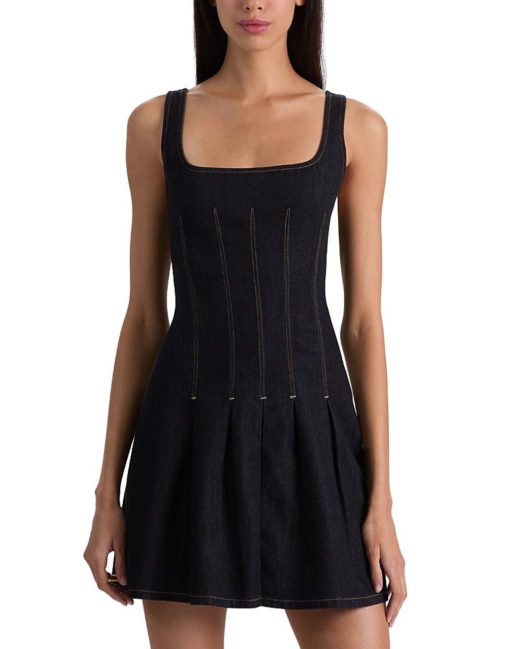 dress elegant for wedding Bridesmay Cocktail Dresses Women 2024 Guest Midi with Size:US 22W category_pink-wedding-guest-dresses Seamed Bustier Midi Dress