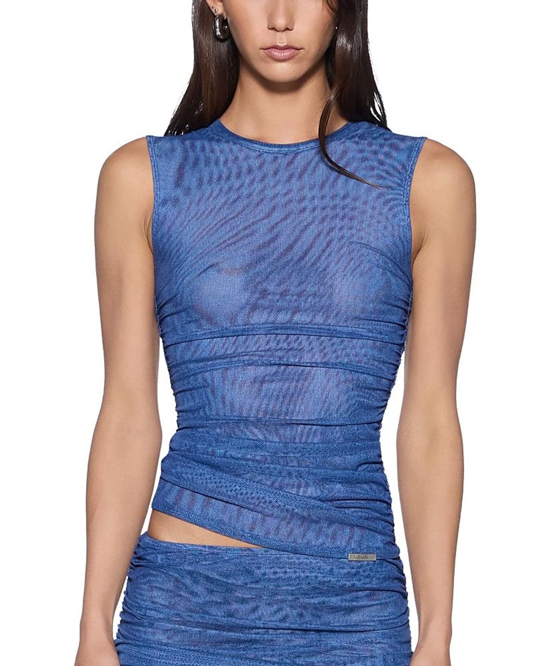 Ksubi Blue Rumor Top