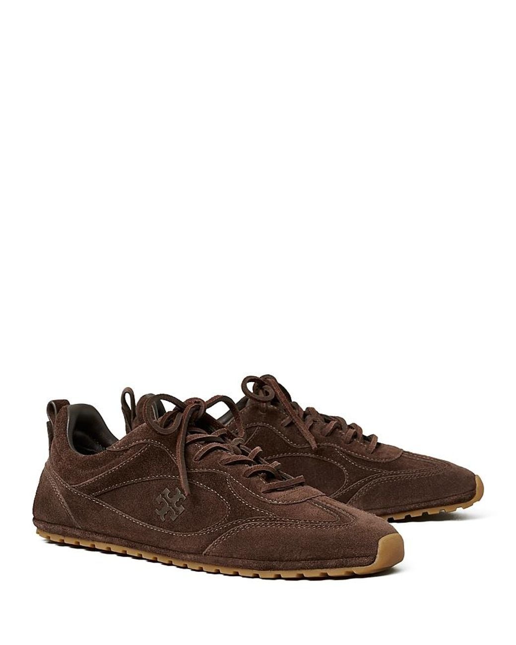 Tory Burch Brown Field Sneaker